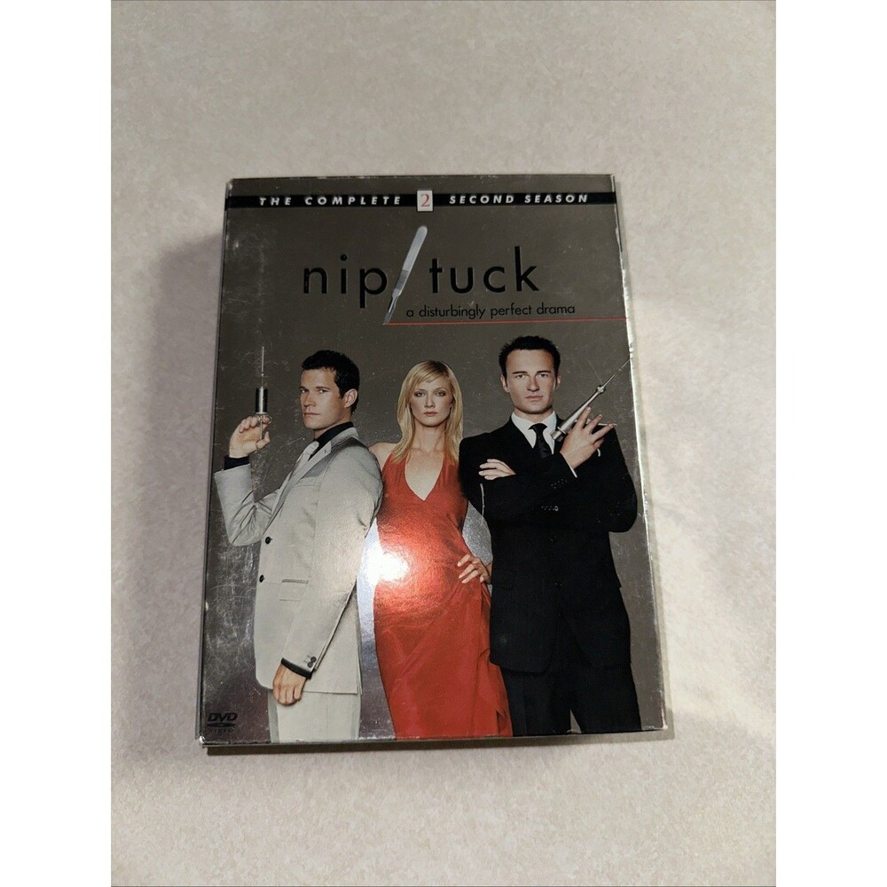 NIP TUCK - The Complete Second 2 Two Season DVD Julian McMahon, Dylan Walsh
